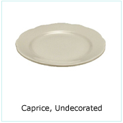 Caprice, Undecorated