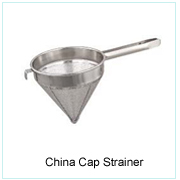 China Cap Strainer 