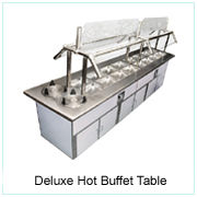 Deluxe Hot Buffet Table