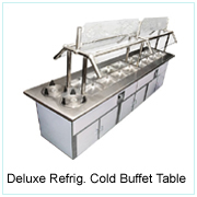 Deluxe Refrig. Cold Buffet Table