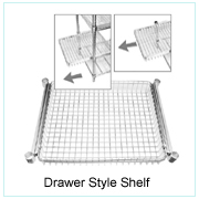 Drawer Style Shelf