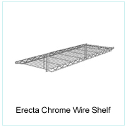 Erecta Chrome Wire Shelf