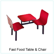 Fast Food Table & Chair