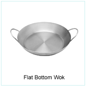 Flat Bottom Wok