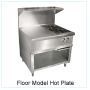 Floor Model-Gas Hot Plate