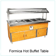 Formica Hot Buffet Table