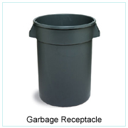 GARBAGE RECEPTACLE