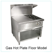 Gas Floor Model Hot Plate