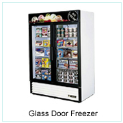 Glass Door Freezer