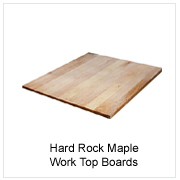 Hard Rock Maple Work Top Boards