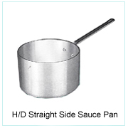 Alum. H/D Straight Side Sauce Pan 