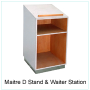 Maitre D Stand & Waiter Station