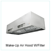 Make-Up Air Hood W/ Filter