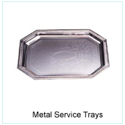 Metal Service Trays 