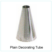 Plain Decorating Tube