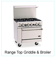 Range Top Griddle & Broiler