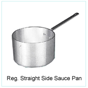 Alum. Reg. Straight Side Sauce Pan