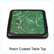 RESIN COATED TABLE TOP