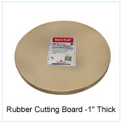 Rubber Cutting Board-1" Thick