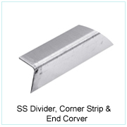 Ss Divider, Corner Strip & End Corver