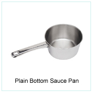 S/S Plain Bottom Sauce Pan