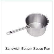 S/S Sandwich Bottom Sauce Pan