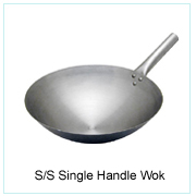 S/S Single Handle Wok