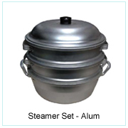 Steamer Set-Alum