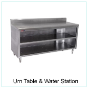 Urn Table & Water Station