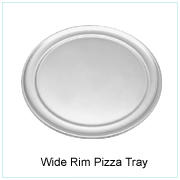 Wide Rim Pizza Tray