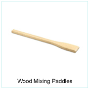 Wood Mixing Paddles